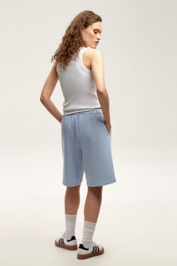 ЕВТ 4152/голубой кашемир шорты жен