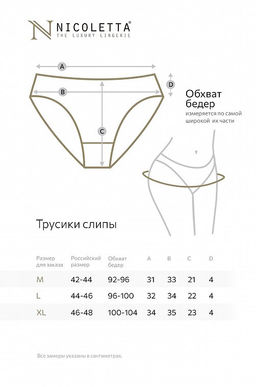 Женские трусы-стринги в рубчик 5 шт. Nicoletta  фото 10