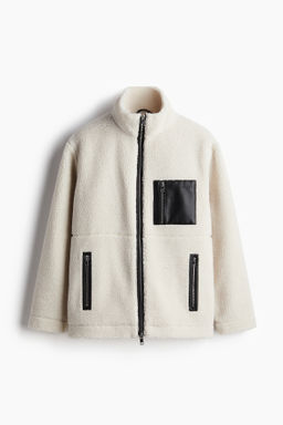 Chaqueta de borreguito Loose Fit