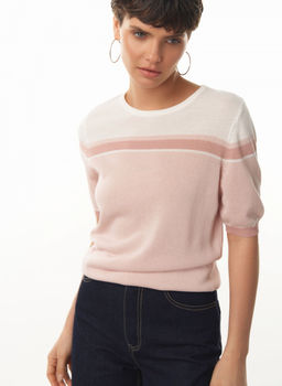 Conso/KJS 230707 - milk/pink Футболка Женская