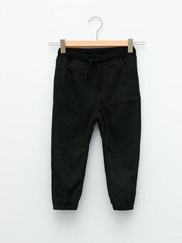 Beli Lastikli Erkek Bebek Jogger Pantolon