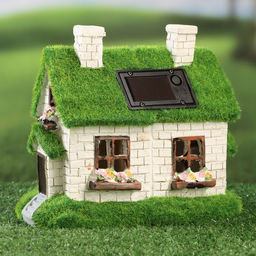 Садовый фонарь Домик Феи 20х10х16см - Take it easy фото 4