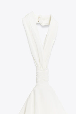 RUFFLED MINI DRESS - Zara фото 7