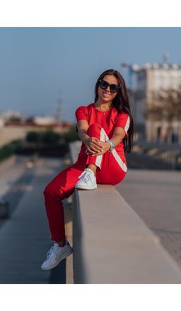 Футер 2х нитка КАЧЕСТВА ПЕНЬЕ 95% ХЛОПОК Костюм женский - Knitka wear фото 3