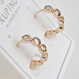 XUPING Серьги с замком кольцо арт. 18 1223 (id 280129) - Rada фото 2