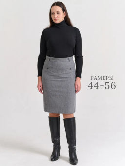 юбка для холодной погоды с ШЕРСТЬЮ - Трика фото 7