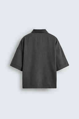 EMBROIDERED SLOGAN POLO SHIRT - Zara фото 8