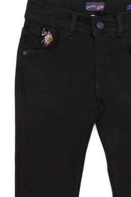 Erkek _ocuk Siyah Jean Pantolon