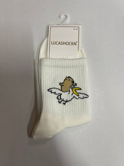 BK521 Носки, 1 пара БЕЛЫЙ