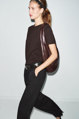 MAXI BUCKET BAG WITH SIDE ZIP - Zara фото 2
