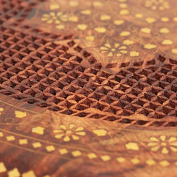 Стол резной «Звезда», 48×52×52 см, дерево