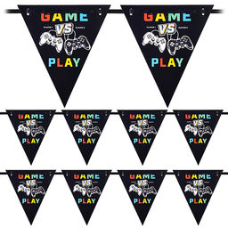 Флажки-растяжка "Игра"