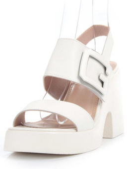 08-PEY330-1 LT. BEIGE Босоножки женские (натуральная кожа)