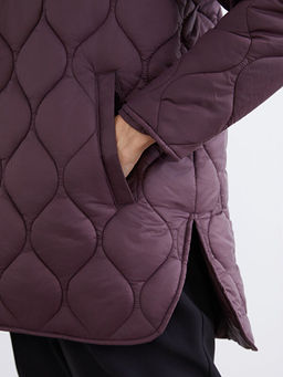 Kap??onlu Kapitone Oversize Kad?n ?i?me Mont