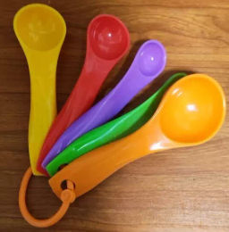 Набор мерных ложек 5шт. 5цв.NEW, 80.244 (МультиДом)  фото 9