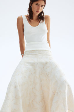 Falda en tejido jacquard - H&m фото 2