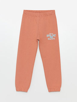 Beli Lastikli Bask?l? K?z ?ocuk Jogger E?ofman Alt?