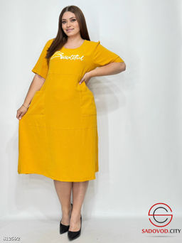 Платье женское с карманами