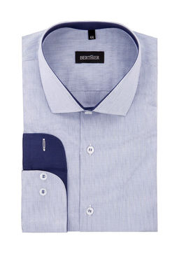 Сорочка мужская длинный рукав BERTHIER BGT015403/Fit-R(0-2)  фото 2