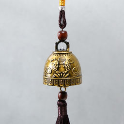 Колокольчик металл Карпы 4,6х4,6х31 см - Simaland фото 2