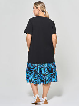 Платье 0387-1с глубокий черный - Dora фото 26