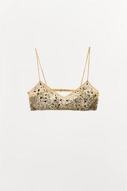BEADED SEQUIN TOP - Zara фото 4