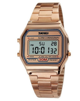 Часы наручные Skmei мужские электронные 1123-rose-gold