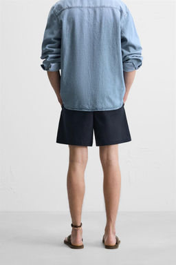 RELAXED FIT BERMUDA SHORTS - Zara фото 3