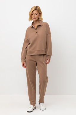 ЕВТ 4133/охра коричневая брюки жен