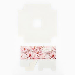 Коробка подарочная складная переноска для цветов, упаковка, Нежность, 20?20?4 см