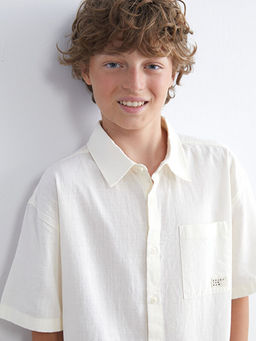 K?sa Kollu Erkek ?ocuk G?mlek