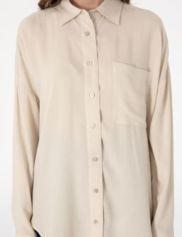 Krem Oversize Uzun Kollu G_mlek - Pierre cardin фото 6