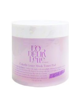 LODEURLETTE Тонер-пэды для чувствительной и лишенной эластичности кожи лица / In England Colorfit Grace Musk, 150 мл