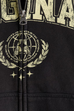 Chaqueta sudadera estampada Oversized Fit - H&m фото 7