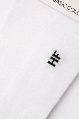 Цена за 6 шт. Короткие носки верх сетка Happy Fox  фото 3