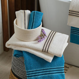 Полотенце махровое Love Life «Адажио» 70×140 см, белый, 100% хл, 450 г/м²