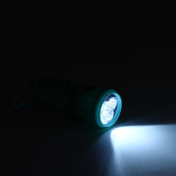 Контейнер с фонариком, пакеты для уборки за собаками (рулон 15 шт), голубой - Пушистое счастье фото 8