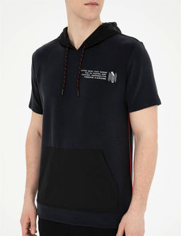 Siyah Regular Fit Sweatshirt - Pierre cardin фото 6