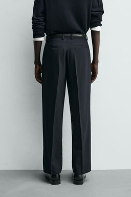 COMFORT STRAIGHT-LEG TROUSERS - Zara фото 20