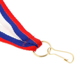 Цена за 10 шт. Лента для медали, триколор - Командор фото 4