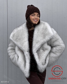 Шуба женская из искусственного меха