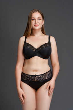 Бюстгальтер Milavitsa 104960 черный с нюдом  фото 10