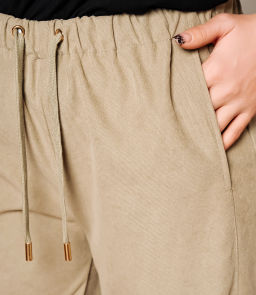 Брюки #ОКТ165005, бежево-серый - Dommod фото 5