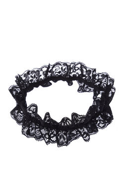 TRENDYOLMILLA Siyah Dantel Bacak Bantl? Ip Ask?l? C?tc?tl? Orme Body THMSS24BD00001  фото 10