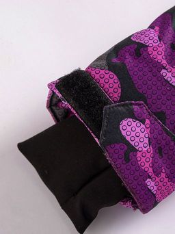 Горнолыжный костюм Valianly для девочки темно-фиолетового цвета 9016TF  фото 12