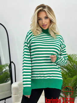 Кофта женская в полоску - Bruno фото 3