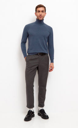 Водолазка F221-15128 d.grey melange - Fine joyce фото 4