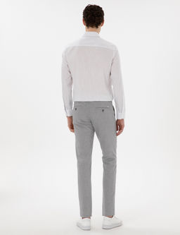 Gri Slim Fit Kanvas Pantolon - Pierre cardin фото 4