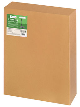 Стол журнальный 39,5*39,5*62 см, белый, круглый