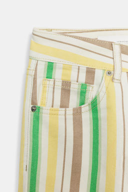 JEANS TRF WIDE LEG TIRO BAJO RAYAS / rayas